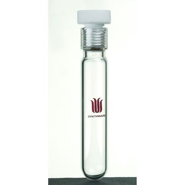 PRESSURE VESSEL, HEAVY WALL, CYLINDRICAL, 38mL, #15, 26X135mm, PROTECTIVE COVERING, Synthware, Mfr#: P160003D